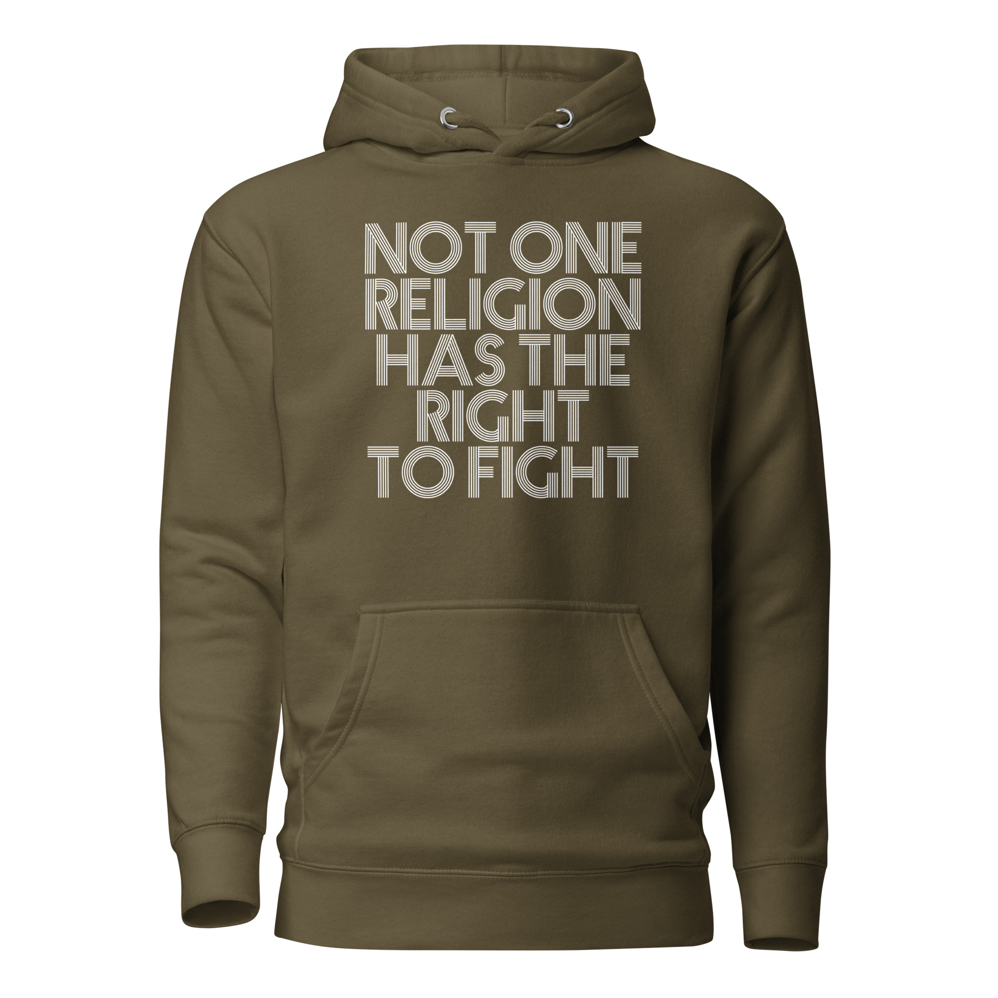 Not one Religion has the Right to Fight Unisex-Kapuzenpullover – Hoodies – klamottn.de Not one Religion has the Right to Fight Unisex-Kapuzenpullover – Hoodies – klamottn.de