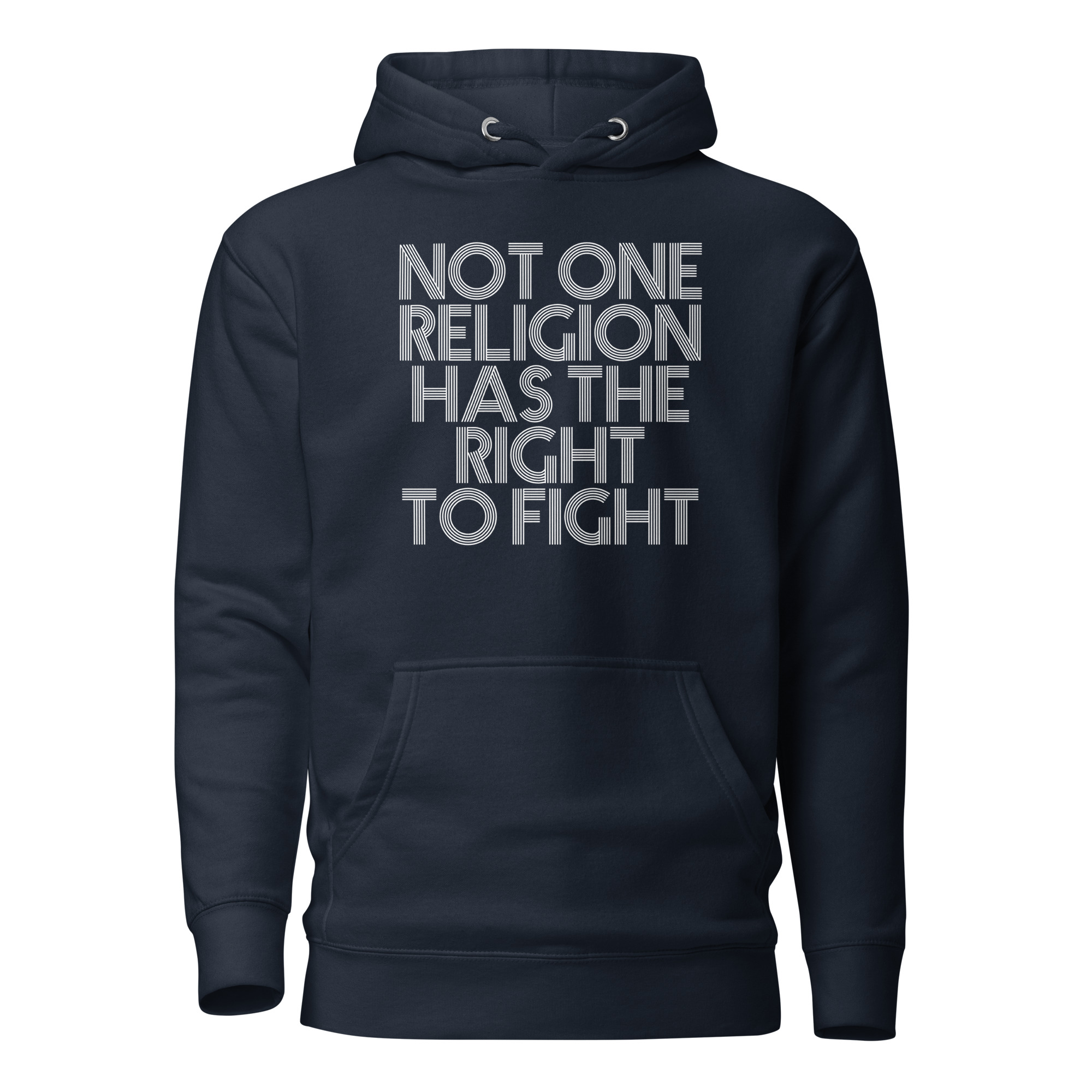 Not one Religion has the Right to Fight Unisex-Kapuzenpullover – Hoodies – klamottn.de Not one Religion has the Right to Fight Unisex-Kapuzenpullover – Hoodies – klamottn.de
