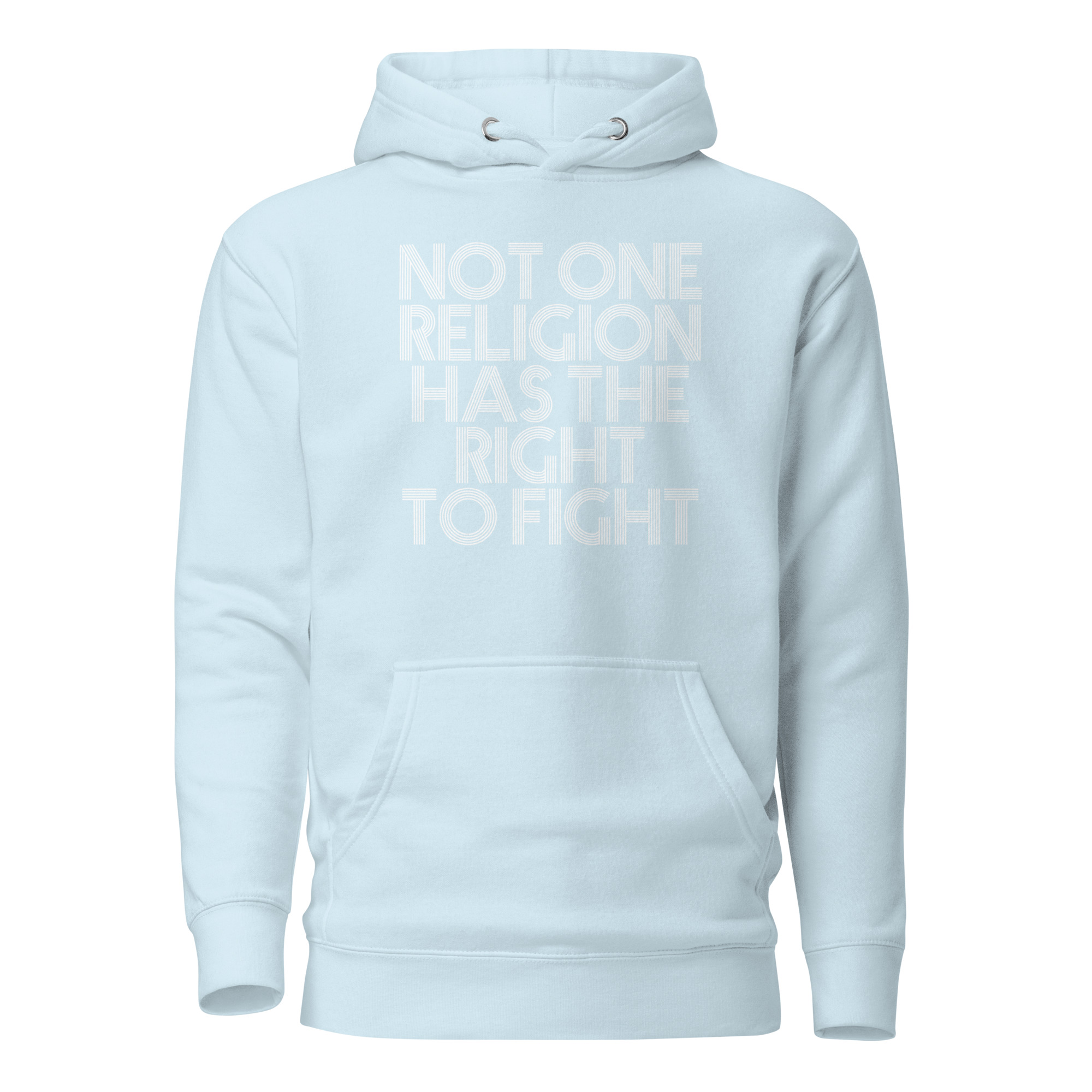 Not one Religion has the Right to Fight Unisex-Kapuzenpullover – Hoodies – klamottn.de Not one Religion has the Right to Fight Unisex-Kapuzenpullover – Hoodies – klamottn.de
