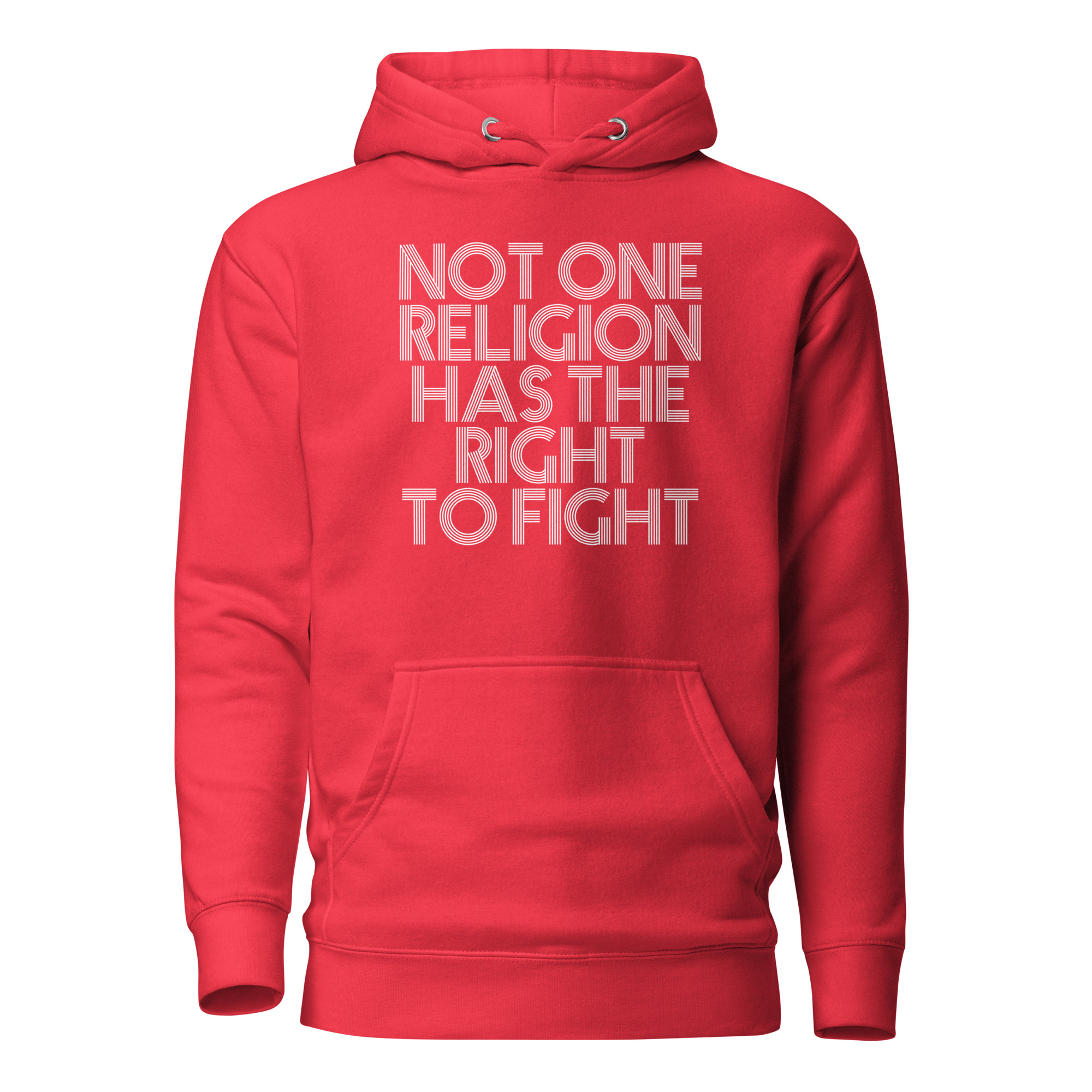 Not one Religion has the Right to Fight Unisex-Kapuzenpullover – Hoodies – klamottn.de Not one Religion has the Right to Fight Unisex-Kapuzenpullover – Hoodies – klamottn.de