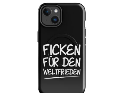 Ficken für den Weltfrieden Hardcase iPhone®-Hülle mit MagSafe® – Accessoires – klamottn.de
