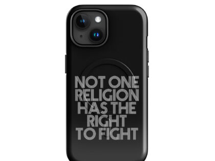 Not one Religion has the Right to Fight Hardcase iPhone®-Hülle mit MagSafe® – Accessoires – klamottn.de