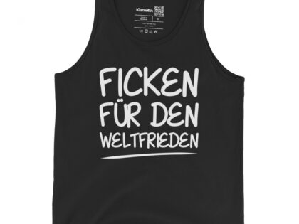 Ficken für den Weltfrieden Unisex-Tank-Top – Tank Tops – klamottn.de Ficken für den Weltfrieden Unisex-Tank-Top – Tank Tops – klamottn.de