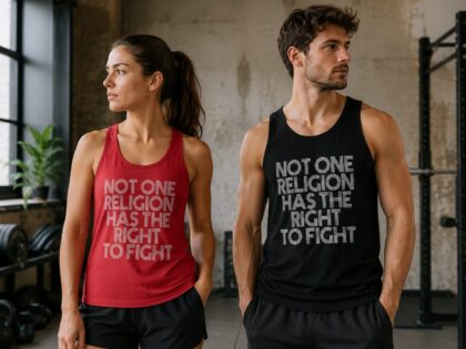 Not one Religion has the Right to Fight Unisex-Tank-Top – Tank Tops – Klamottn™
