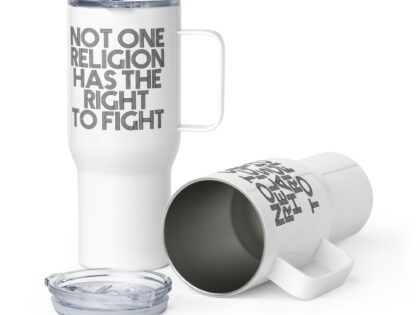 Not one Religion has the Right to Fight Thermobecher – Accessoires – klamottn.de Not one Religion has the Right to Fight Thermobecher – Accessoires – klamottn.de