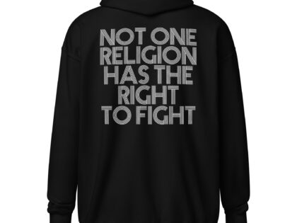 Not one Religion has the Right to Fight Unisex Heavy-Blend Zip Hoodie – Zip Hoodies – klamottn.de