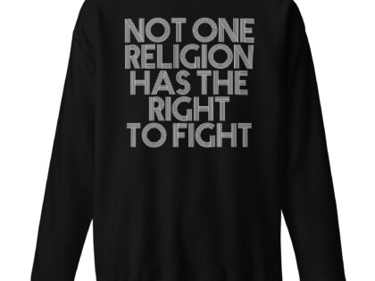 Not one Religion has the Right to Fight Unisex-Premium-Pullover – Sweatshirts – klamottn.de Not one Religion has the Right to Fight Unisex-Premium-Pullover – Sweatshirts – klamottn.de