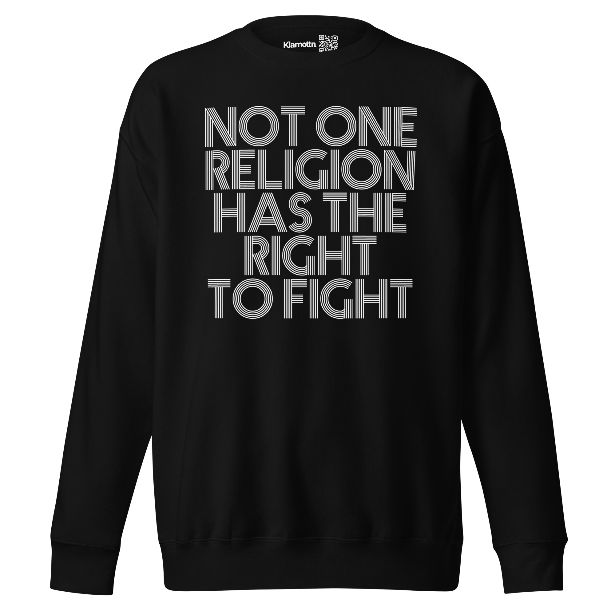 Not one Religion has the Right to Fight Unisex-Premium-Pullover – Sweatshirts – klamottn.de Not one Religion has the Right to Fight Unisex-Premium-Pullover – Sweatshirts – klamottn.de