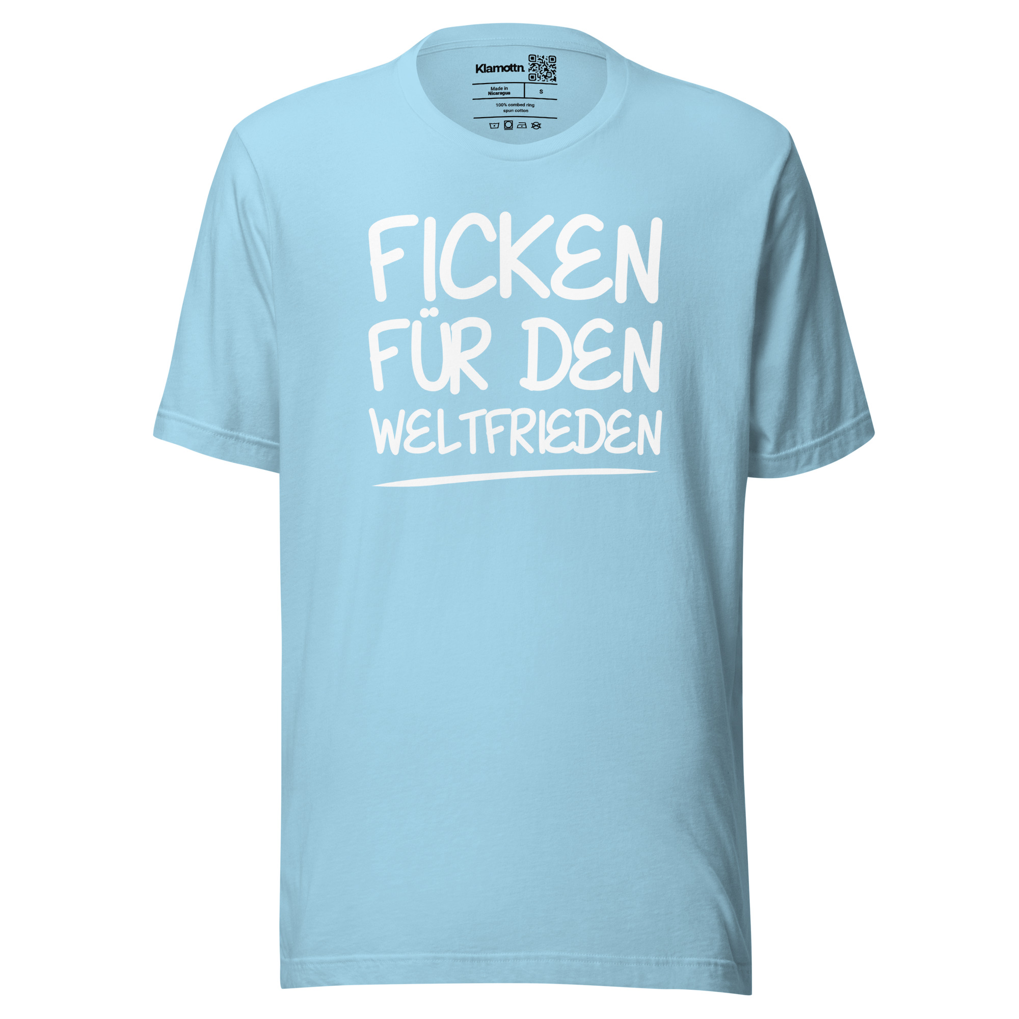 Ficken für den Weltfrieden Unisex-T-Shirt – T-Shirts – klamottn.de Ficken für den Weltfrieden Unisex-T-Shirt – T-Shirts – klamottn.de