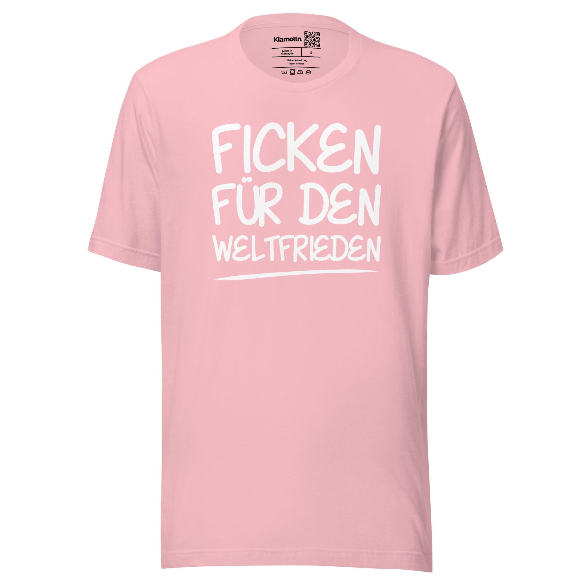 Ficken für den Weltfrieden Unisex-T-Shirt – T-Shirts – klamottn.de Ficken für den Weltfrieden Unisex-T-Shirt – T-Shirts – klamottn.de