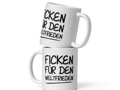 Ficken für den Weltfrieden Tasse – Home & Living – klamottn.de Ficken für den Weltfrieden Tasse – Home & Living – klamottn.de