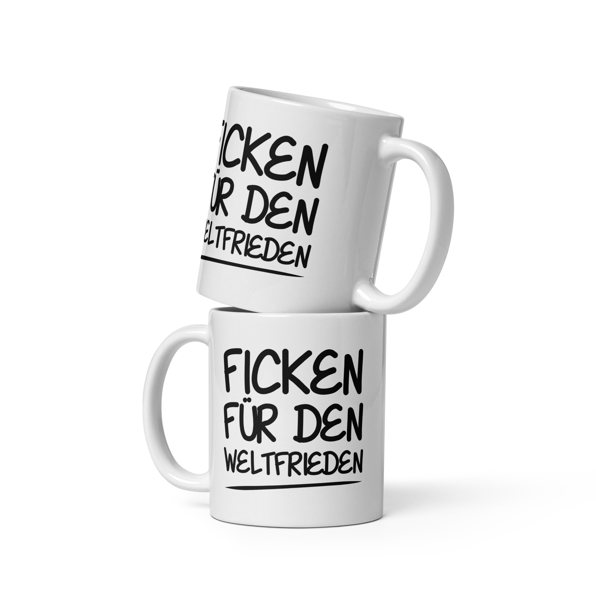 Ficken für den Weltfrieden Tasse – Home & Living – klamottn.de Ficken für den Weltfrieden Tasse – Home & Living – klamottn.de