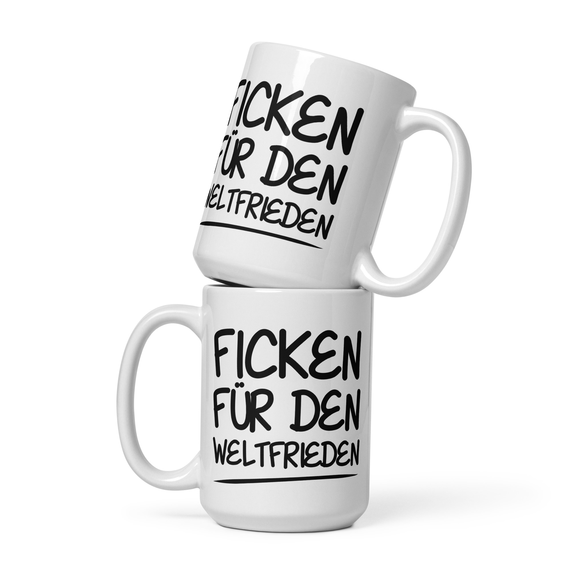 Ficken für den Weltfrieden Tasse – Home & Living – klamottn.de Ficken für den Weltfrieden Tasse – Home & Living – klamottn.de