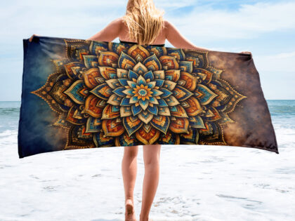 Mandala der Balance Handtuch – Home & Living – klamottn.de Mandala der Balance Handtuch – Home & Living – klamottn.de