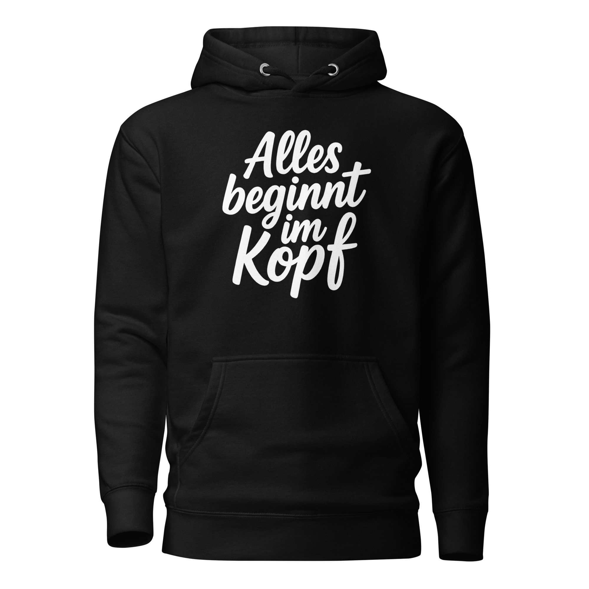 Alles beginnt im Kopf Unisex-Kapuzenpullover – Hoodies – klamottn.de Alles beginnt im Kopf Unisex-Kapuzenpullover – Hoodies – klamottn.de