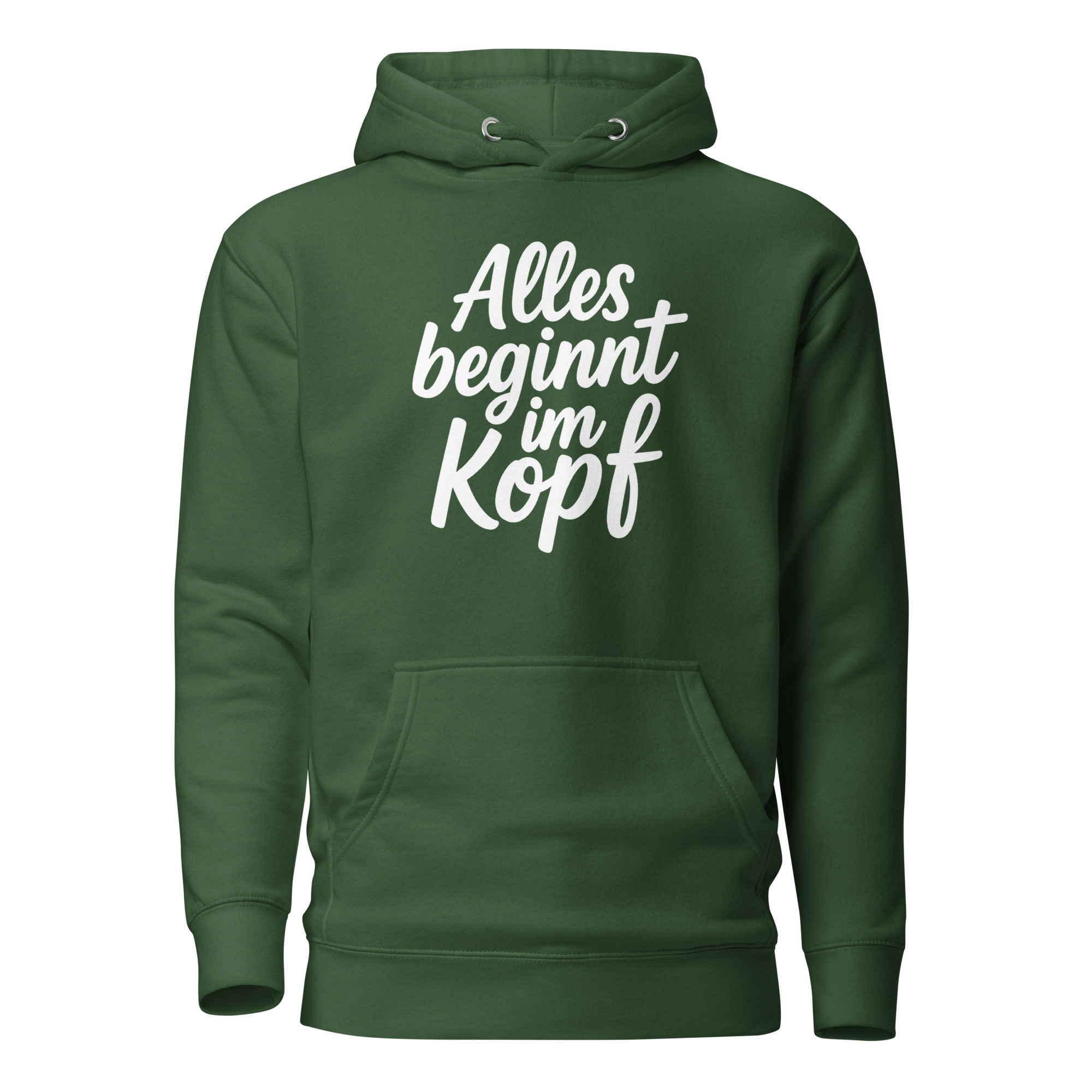 Alles beginnt im Kopf Unisex-Kapuzenpullover – Hoodies – klamottn.de Alles beginnt im Kopf Unisex-Kapuzenpullover – Hoodies – klamottn.de
