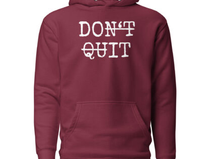 Don't Quit Do It Unisex-Kapuzenpullover – Hoodies – klamottn.de