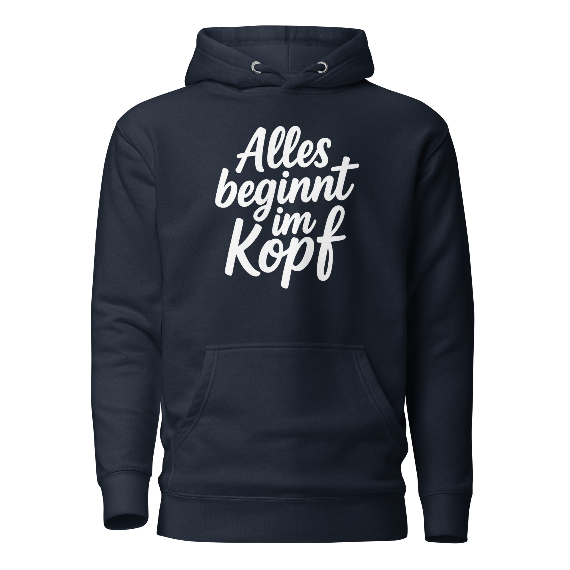 Alles beginnt im Kopf Unisex-Kapuzenpullover – Hoodies – klamottn.de Alles beginnt im Kopf Unisex-Kapuzenpullover – Hoodies – klamottn.de