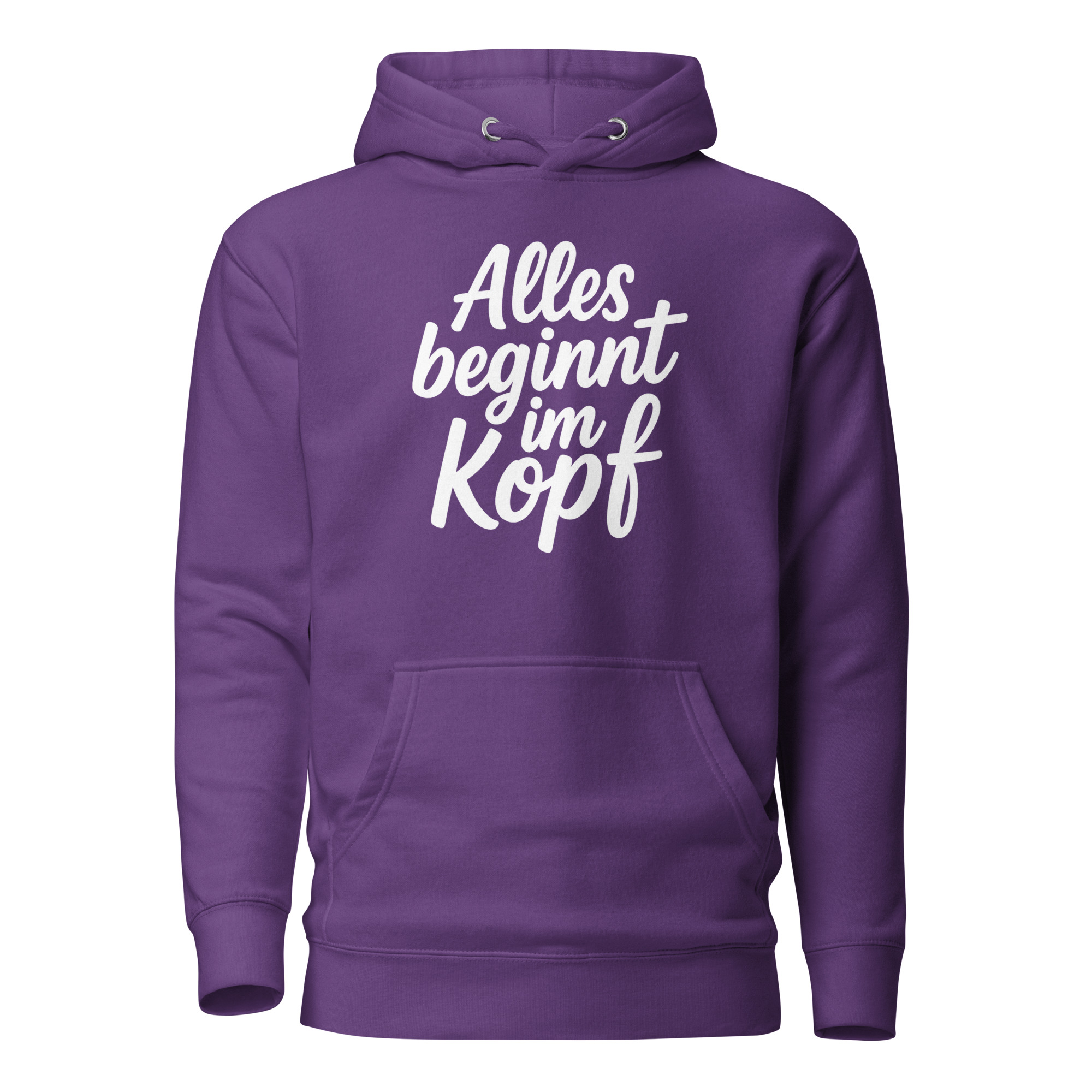 Alles beginnt im Kopf Unisex-Kapuzenpullover – Hoodies – klamottn.de Alles beginnt im Kopf Unisex-Kapuzenpullover – Hoodies – klamottn.de