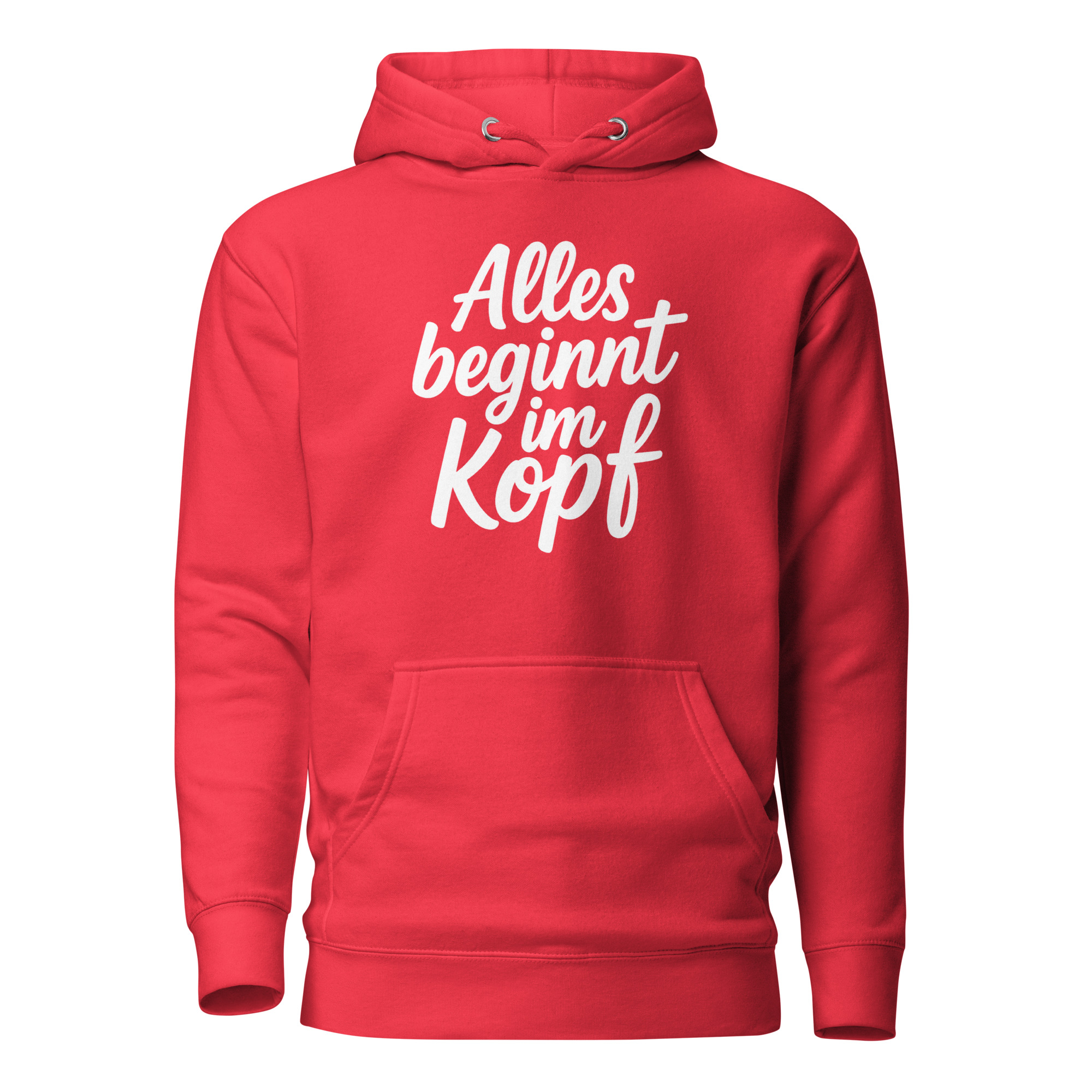 Alles beginnt im Kopf Unisex-Kapuzenpullover – Hoodies – klamottn.de Alles beginnt im Kopf Unisex-Kapuzenpullover – Hoodies – klamottn.de