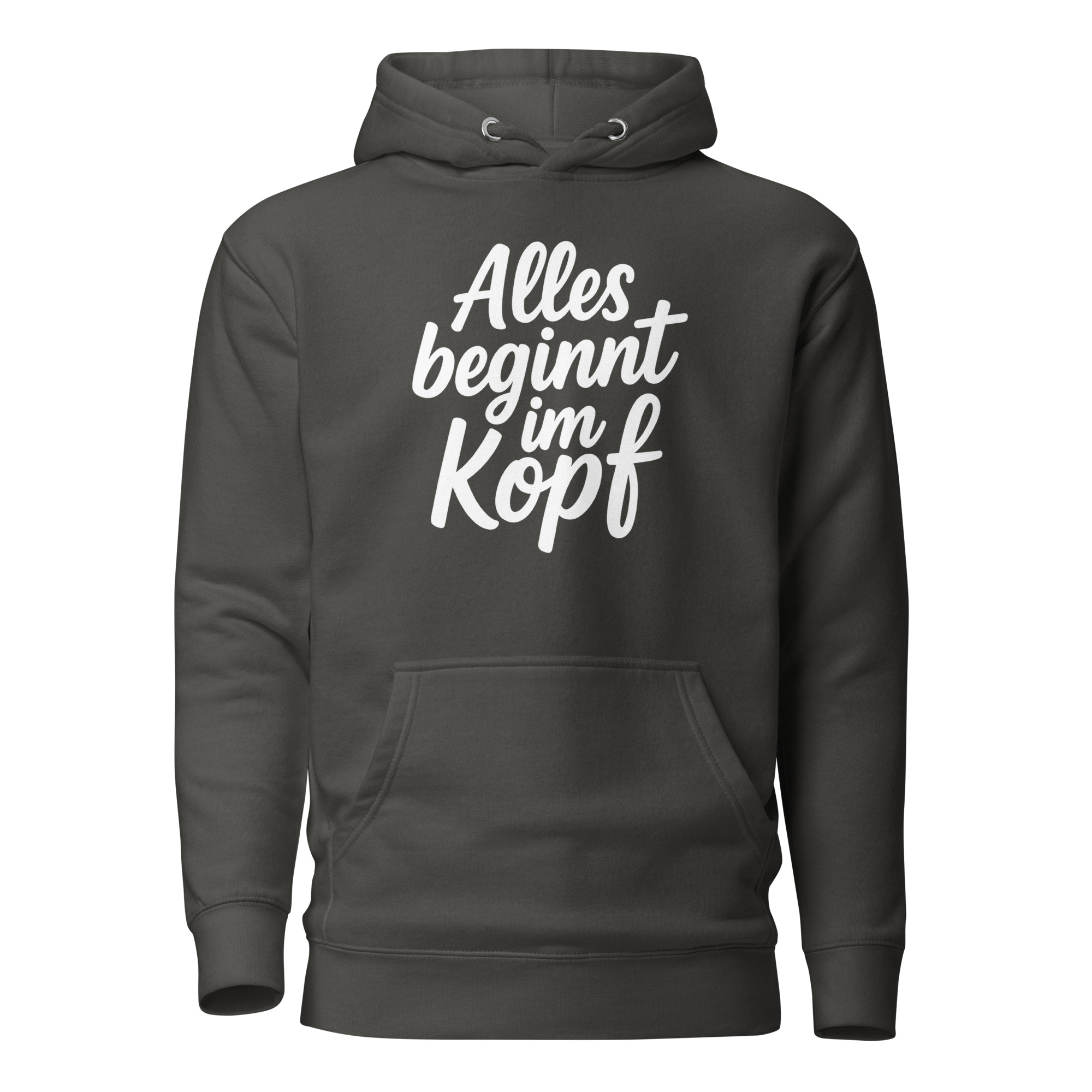 Alles beginnt im Kopf Unisex-Kapuzenpullover – Hoodies – klamottn.de Alles beginnt im Kopf Unisex-Kapuzenpullover – Hoodies – klamottn.de