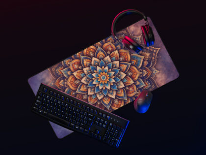 Mandala der Balance Schreibtischunterlage – Home & Living – klamottn.de Mandala der Balance Schreibtischunterlage – Home & Living – klamottn.de