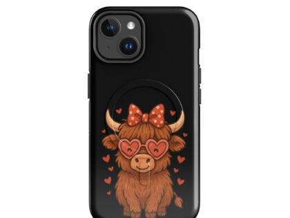 Valentinstag Highland Kuh Hardcase iPhone®-Hülle mit MagSafe® – Accessoires – klamottn.de