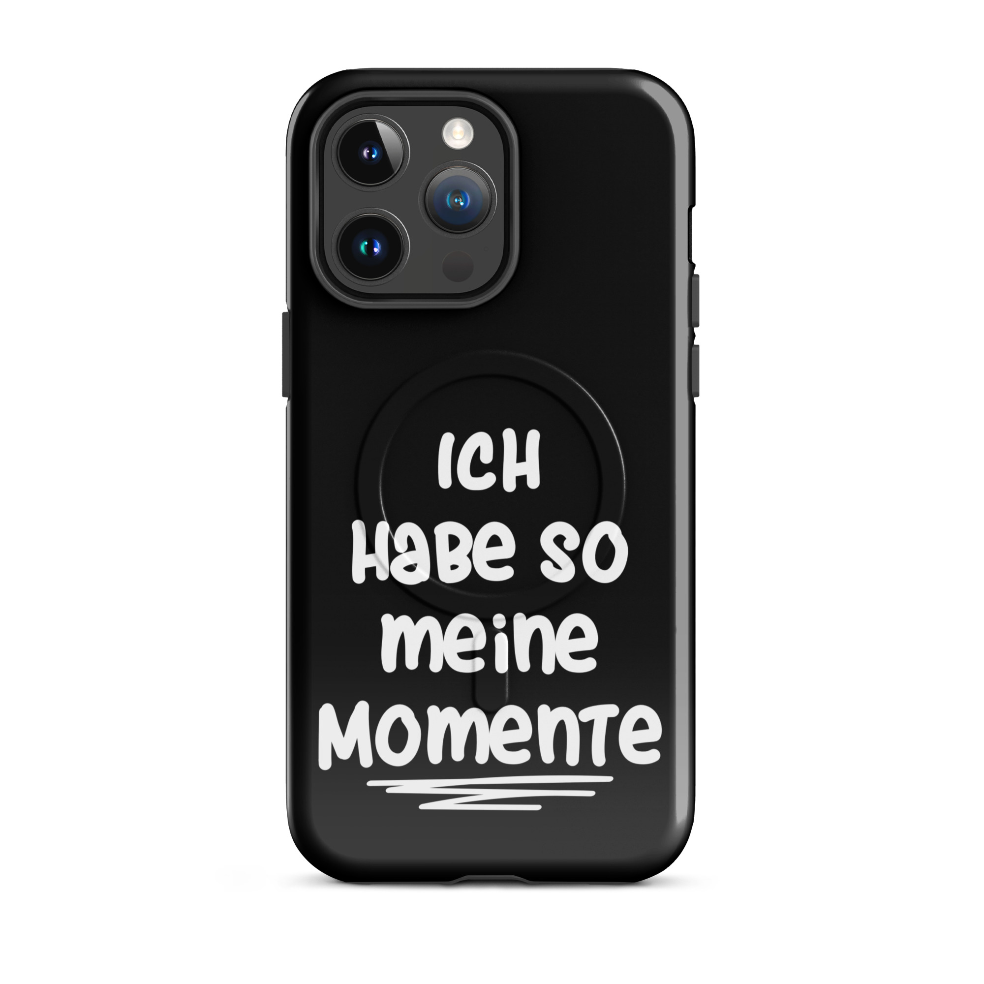 Ich habe so meine Momente Hardcase iPhone®-Hülle mit MagSafe® – Accessoires – klamottn.de Ich habe so meine Momente Hardcase iPhone®-Hülle mit MagSafe® – Accessoires – klamottn.de