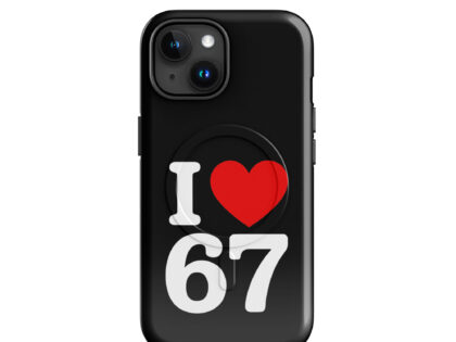 I Love 67 Hardcase iPhone®-Hülle mit MagSafe® – Accessoires – klamottn.de