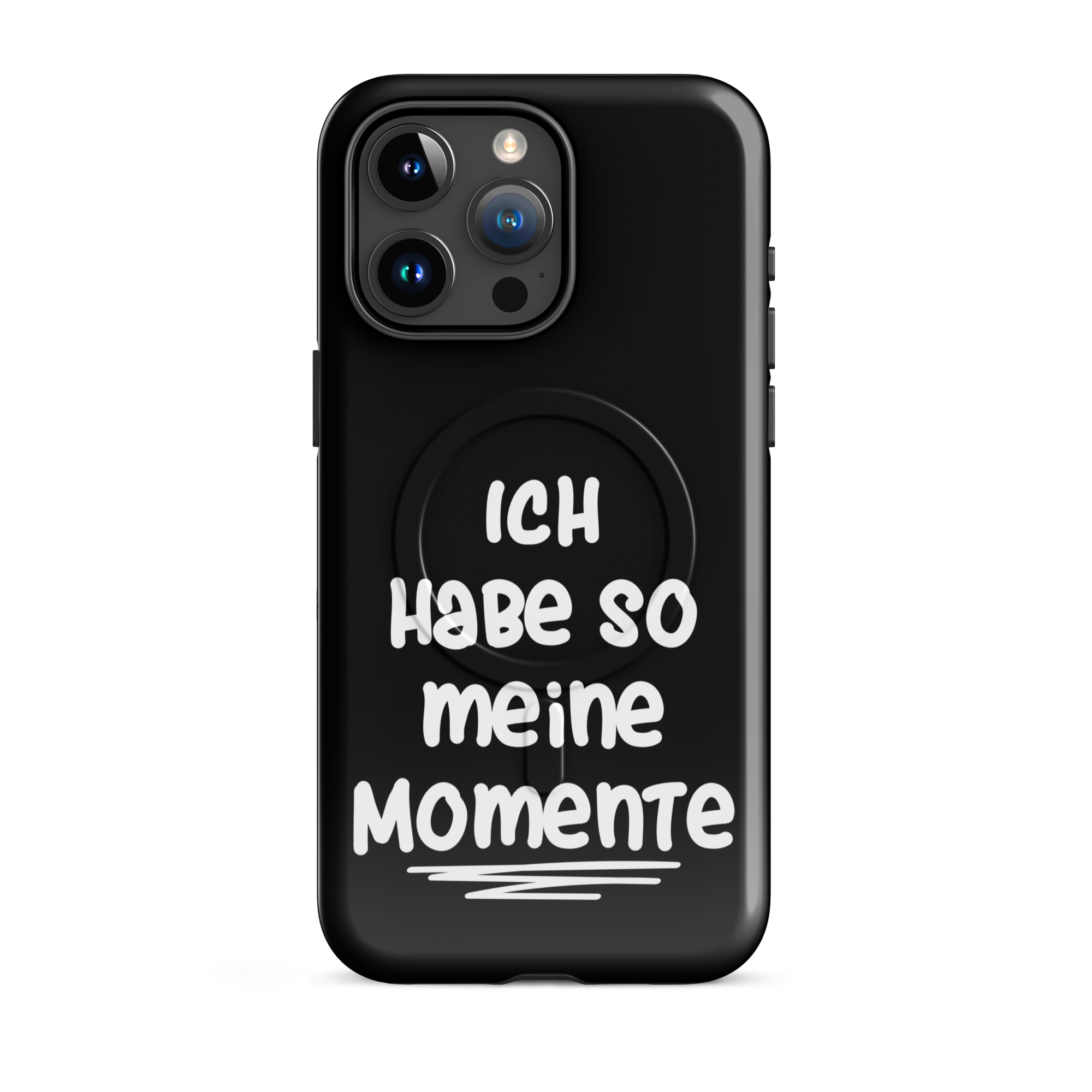 Ich habe so meine Momente Hardcase iPhone®-Hülle mit MagSafe® – Accessoires – klamottn.de Ich habe so meine Momente Hardcase iPhone®-Hülle mit MagSafe® – Accessoires – klamottn.de