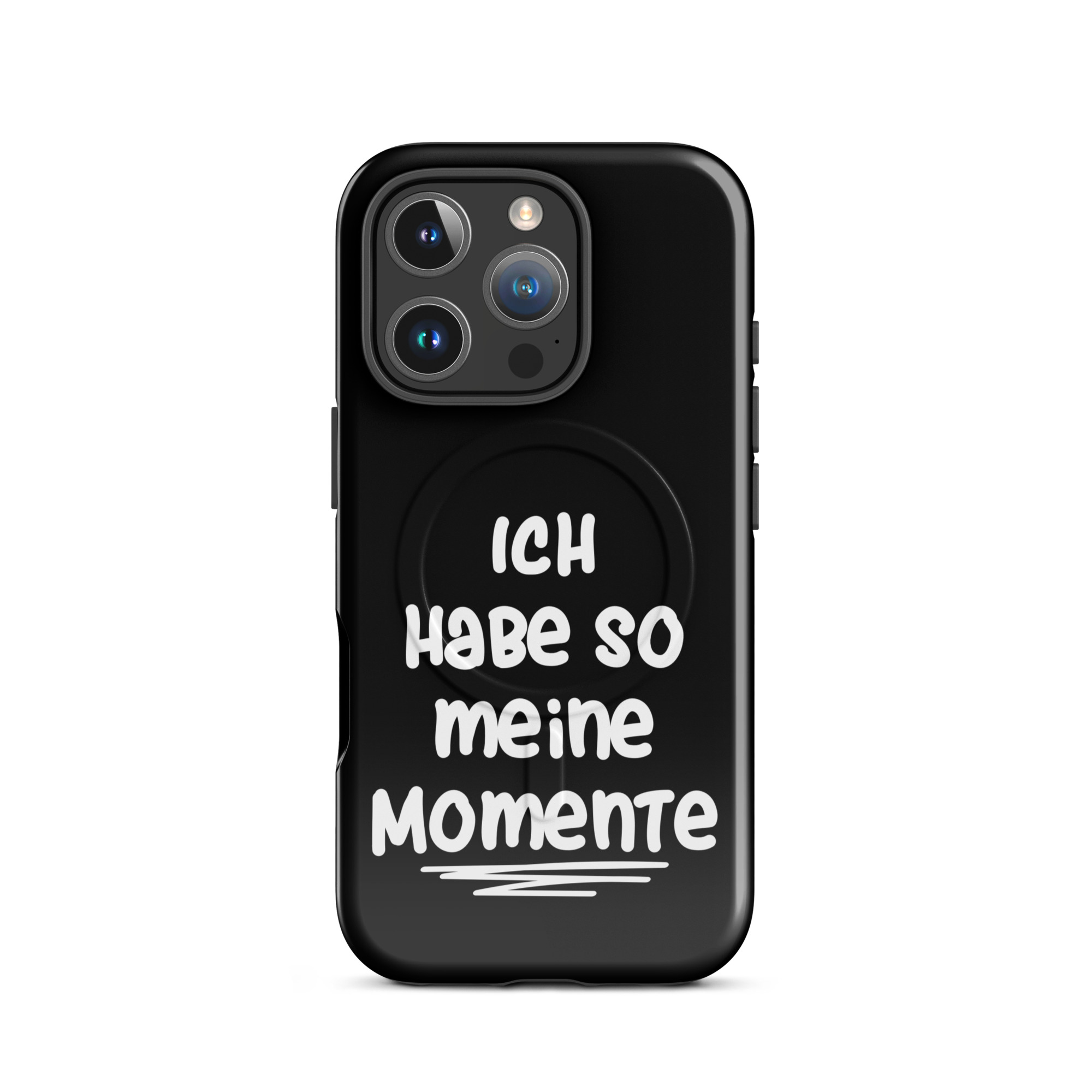 Ich habe so meine Momente Hardcase iPhone®-Hülle mit MagSafe® – Accessoires – klamottn.de Ich habe so meine Momente Hardcase iPhone®-Hülle mit MagSafe® – Accessoires – klamottn.de