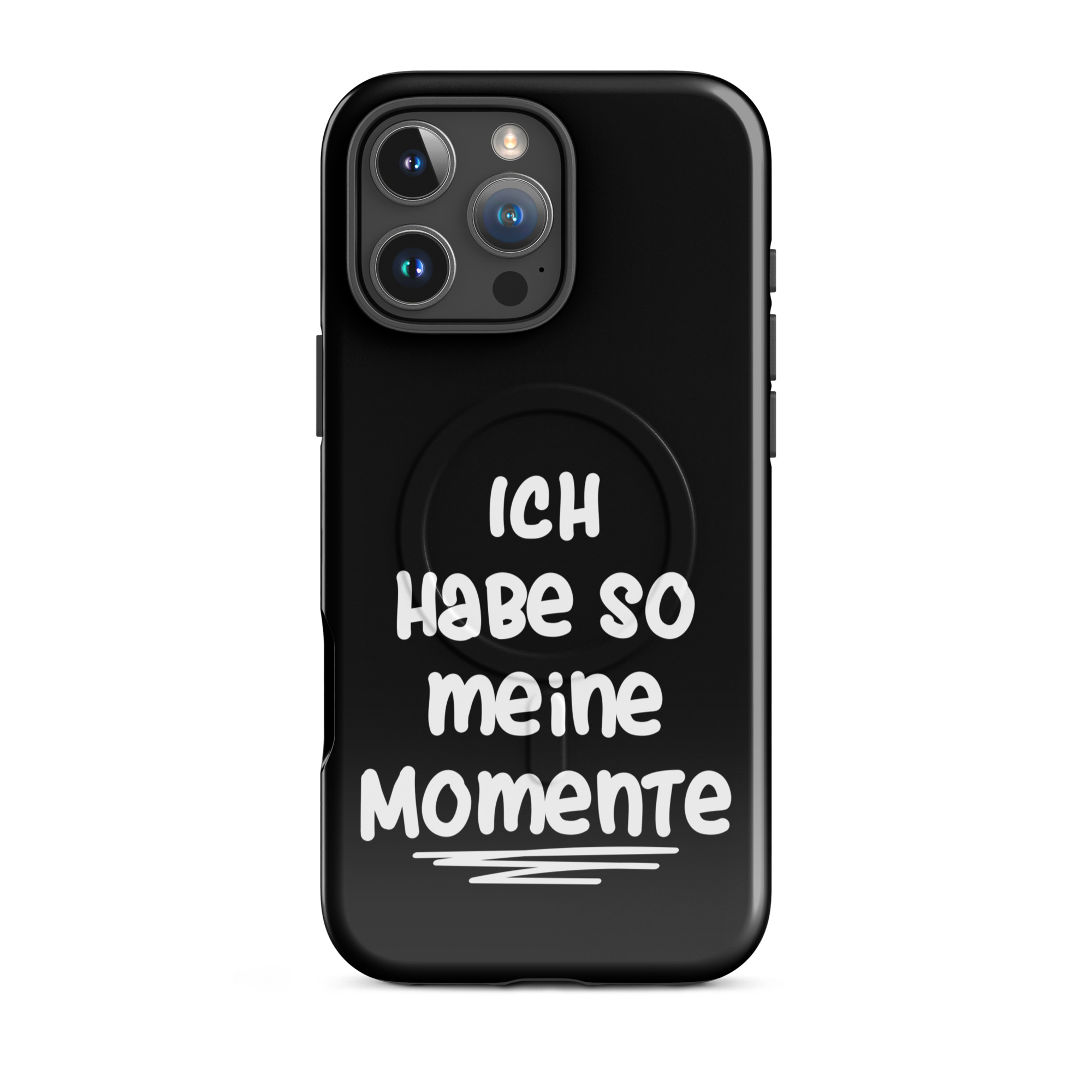 Ich habe so meine Momente Hardcase iPhone®-Hülle mit MagSafe® – Accessoires – klamottn.de Ich habe so meine Momente Hardcase iPhone®-Hülle mit MagSafe® – Accessoires – klamottn.de