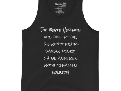 Beste Version von Dir Unisex-Tank-Top – Tank Tops – klamottn.de