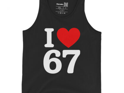I Love 67 Unisex-Tank-Top – Tank Tops – klamottn.de