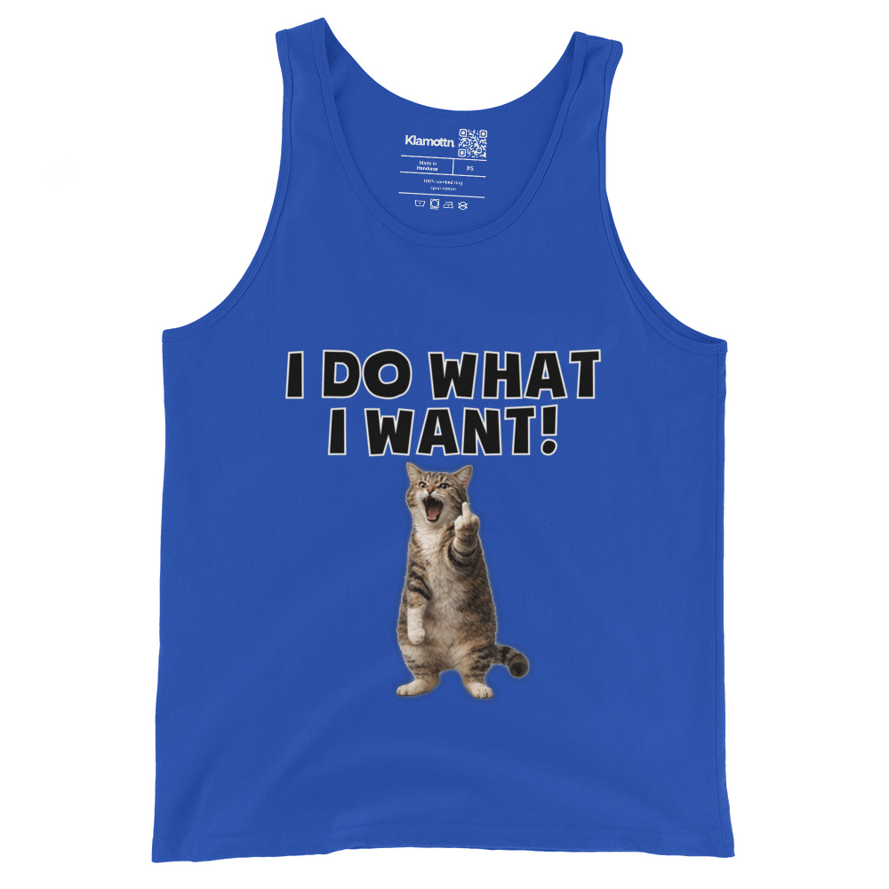 I do what I want Katze Unisex-Tank-Top – Tank Tops – klamottn.de I do what I want Katze Unisex-Tank-Top – Tank Tops – klamottn.de
