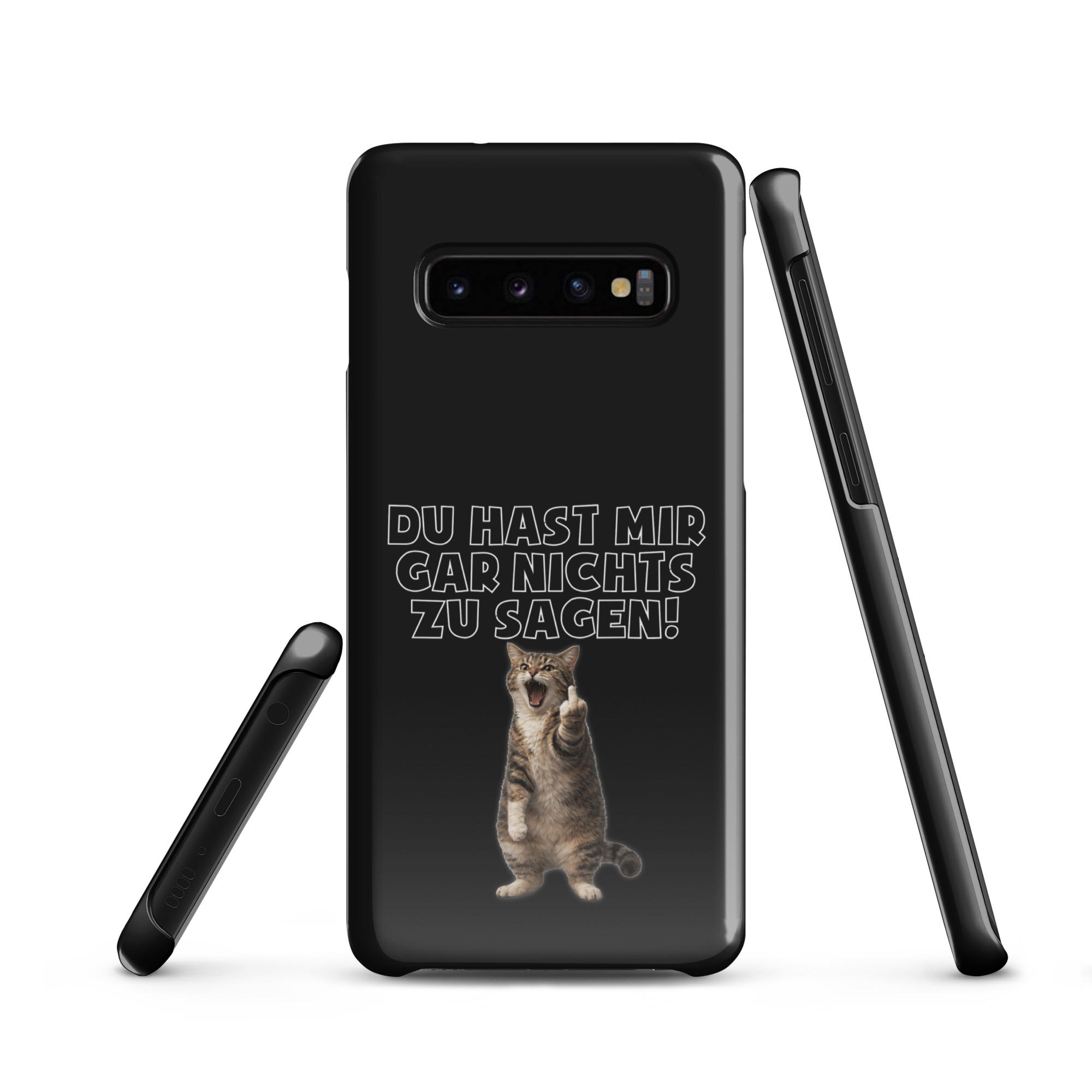 Du hast mir gar nichts zu sagen Katze Snapcase Samsung®-Hülle – Accessoires – klamottn.de Du hast mir gar nichts zu sagen Katze Snapcase Samsung®-Hülle – Accessoires – klamottn.de