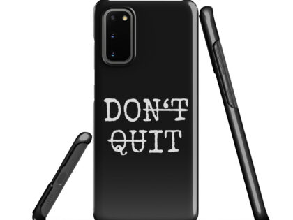 Don't Quit Do It Snapcase Samsung®-Hülle – Accessoires – klamottn.de