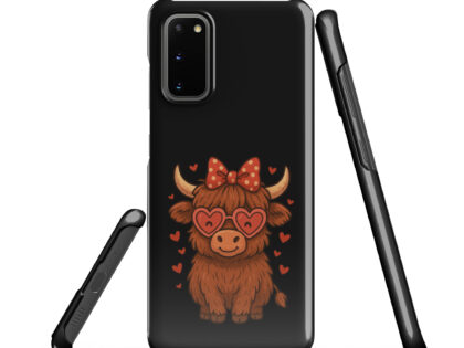 Valentinstag Highland Kuh Snapcase Samsung®-Hülle – Accessoires – klamottn.de