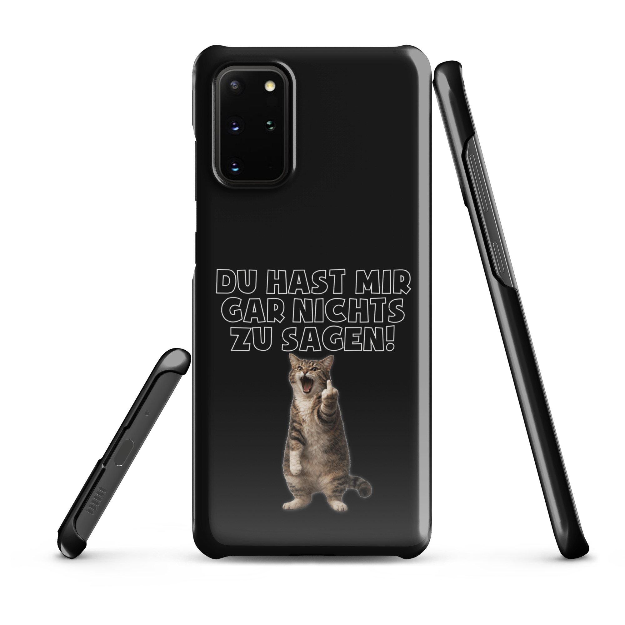 Du hast mir gar nichts zu sagen Katze Snapcase Samsung®-Hülle – Accessoires – klamottn.de Du hast mir gar nichts zu sagen Katze Snapcase Samsung®-Hülle – Accessoires – klamottn.de