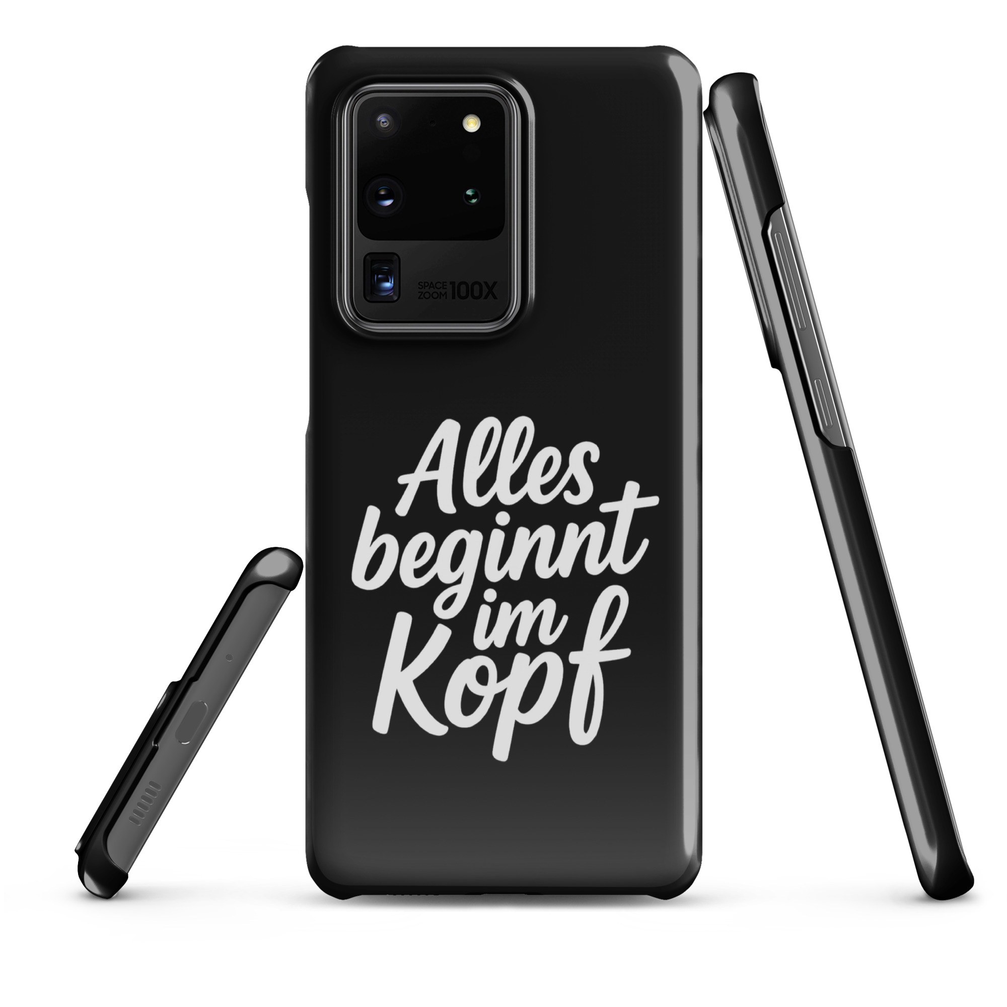 Alles beginnt im Kopf Snapcase Samsung®-Hülle – Accessoires – klamottn.de Alles beginnt im Kopf Snapcase Samsung®-Hülle – Accessoires – klamottn.de