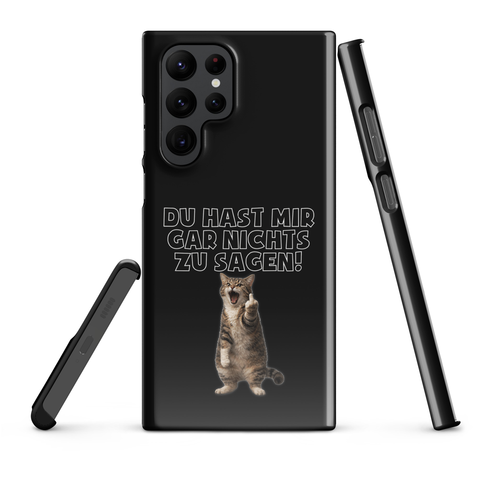 Du hast mir gar nichts zu sagen Katze Snapcase Samsung®-Hülle – Accessoires – klamottn.de Du hast mir gar nichts zu sagen Katze Snapcase Samsung®-Hülle – Accessoires – klamottn.de