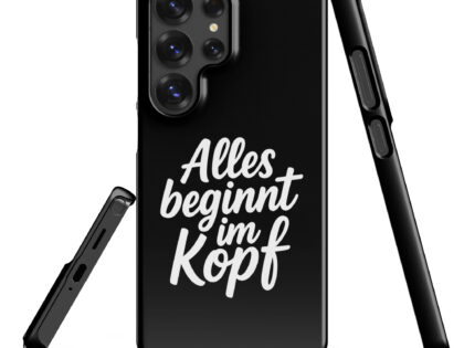 Alles beginnt im Kopf Snapcase Samsung®-Hülle – Accessoires – klamottn.de