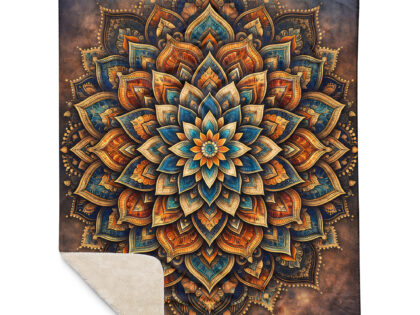 Mandala der Balance Sherpa-Decke – Home & Living – klamottn.de Mandala der Balance Sherpa-Decke – Home & Living – klamottn.de