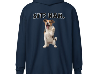 Sit? Nah. Hund Unisex Heavy-Blend Zip Hoodie – Zip Hoodies – klamottn.de
