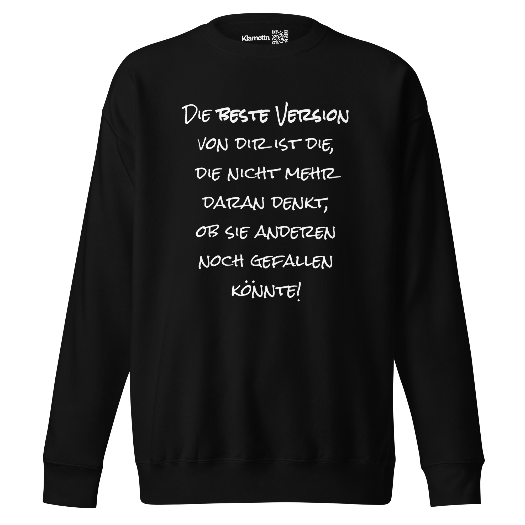 Beste Version von Dir Unisex-Premium-Pullover – Sweatshirts – klamottn.de Beste Version von Dir Unisex-Premium-Pullover – Sweatshirts – klamottn.de