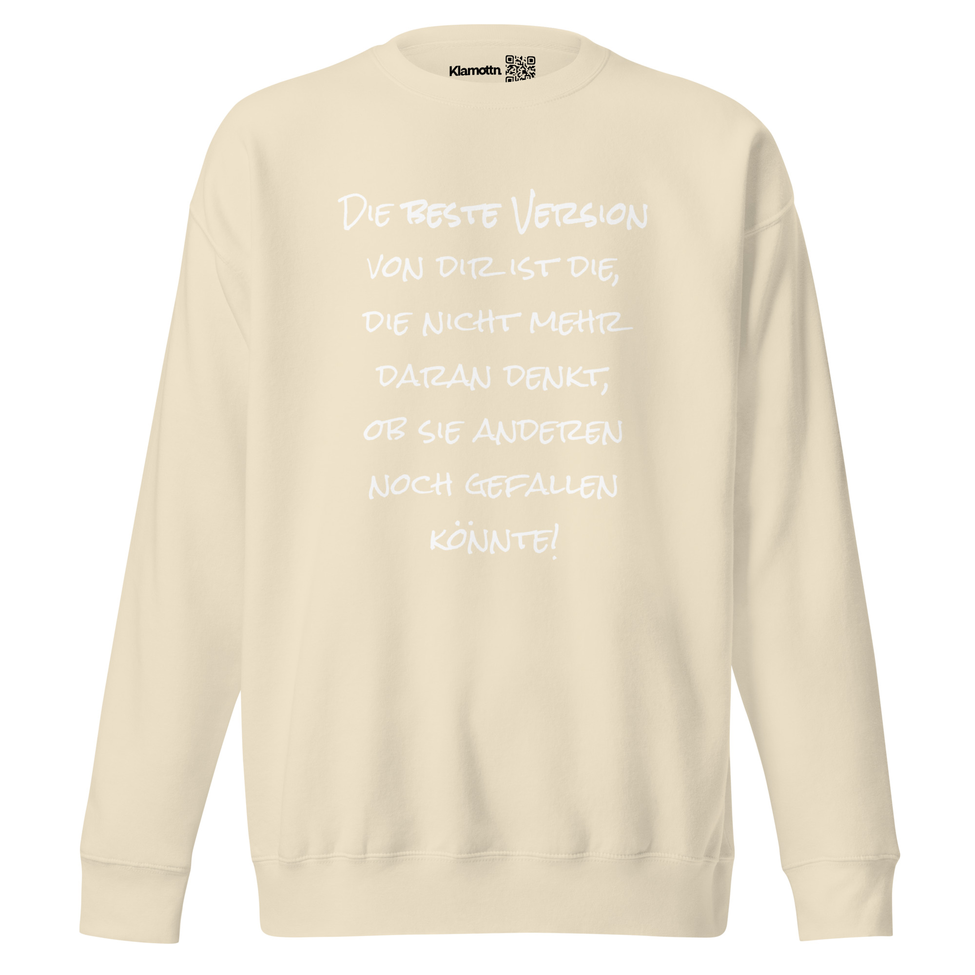 Beste Version von Dir Unisex-Premium-Pullover – Sweatshirts – klamottn.de Beste Version von Dir Unisex-Premium-Pullover – Sweatshirts – klamottn.de