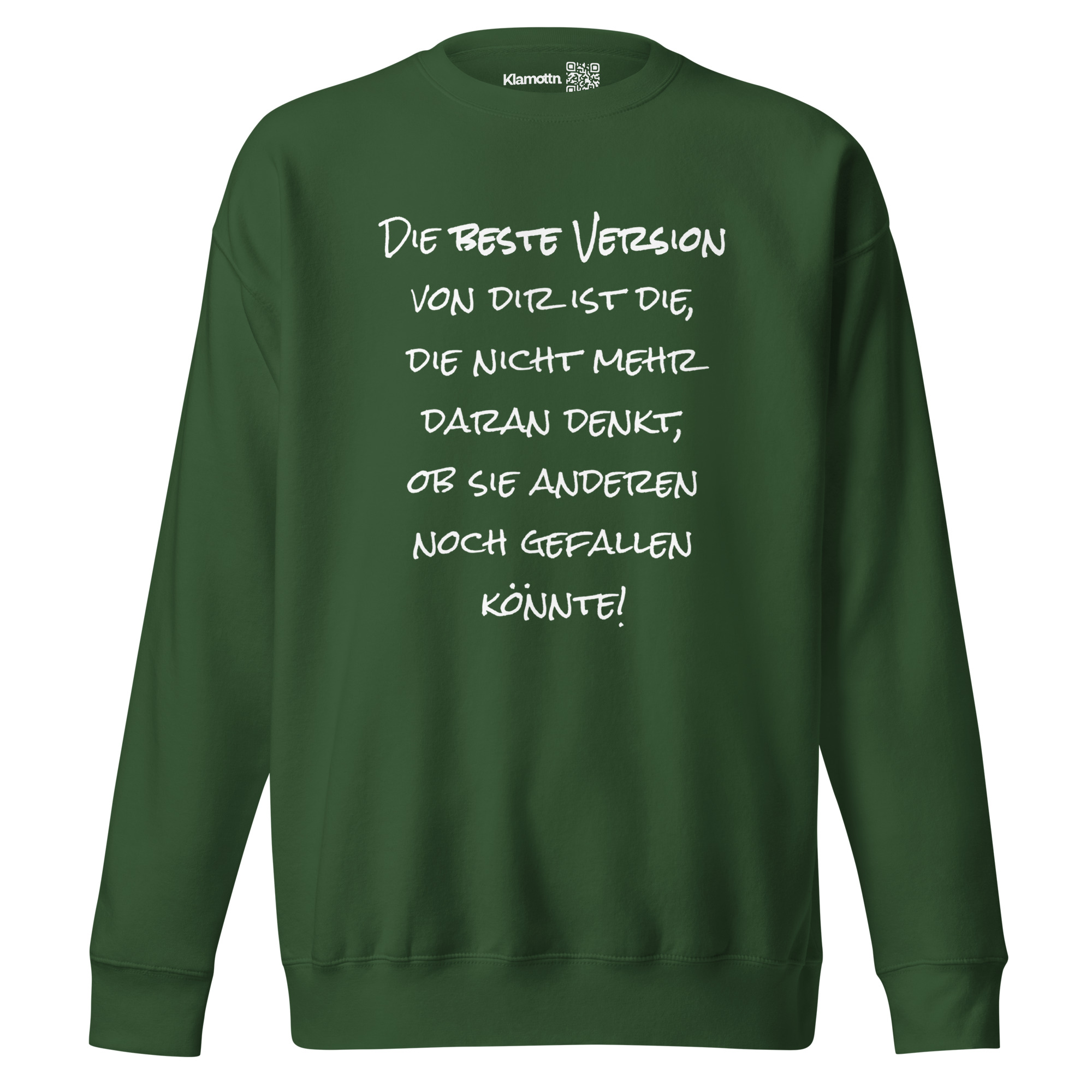 Beste Version von Dir Unisex-Premium-Pullover – Sweatshirts – klamottn.de Beste Version von Dir Unisex-Premium-Pullover – Sweatshirts – klamottn.de
