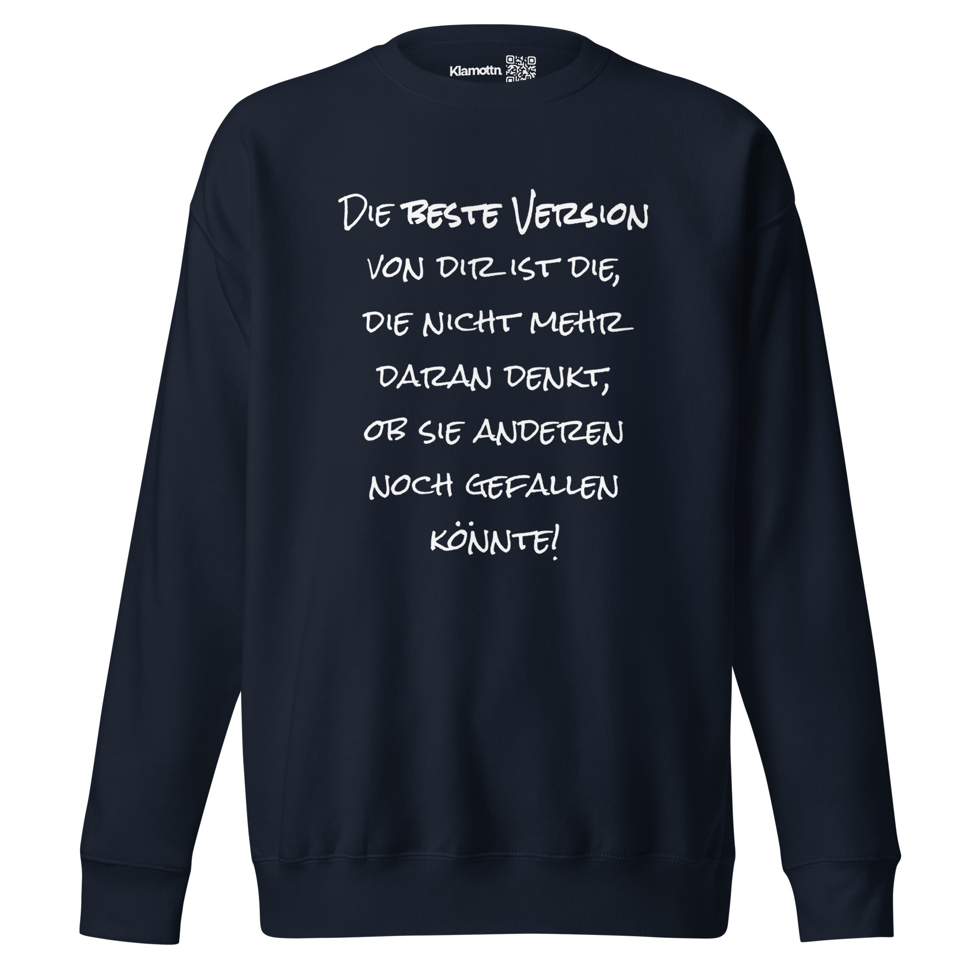 Beste Version von Dir Unisex-Premium-Pullover – Sweatshirts – klamottn.de Beste Version von Dir Unisex-Premium-Pullover – Sweatshirts – klamottn.de