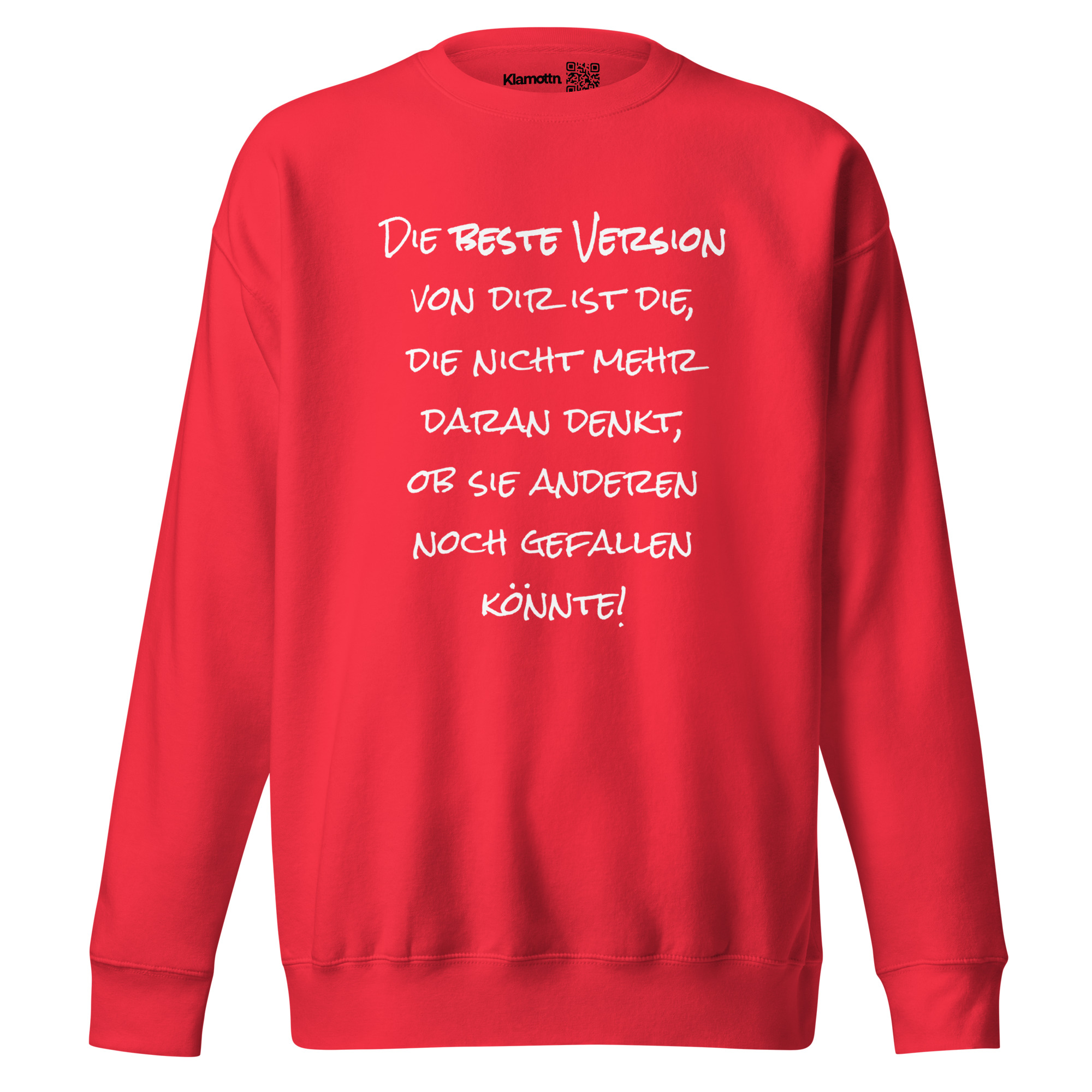 Beste Version von Dir Unisex-Premium-Pullover – Sweatshirts – klamottn.de Beste Version von Dir Unisex-Premium-Pullover – Sweatshirts – klamottn.de