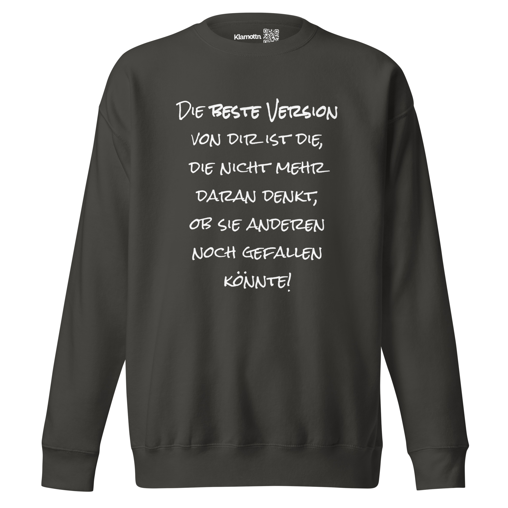 Beste Version von Dir Unisex-Premium-Pullover – Sweatshirts – klamottn.de Beste Version von Dir Unisex-Premium-Pullover – Sweatshirts – klamottn.de